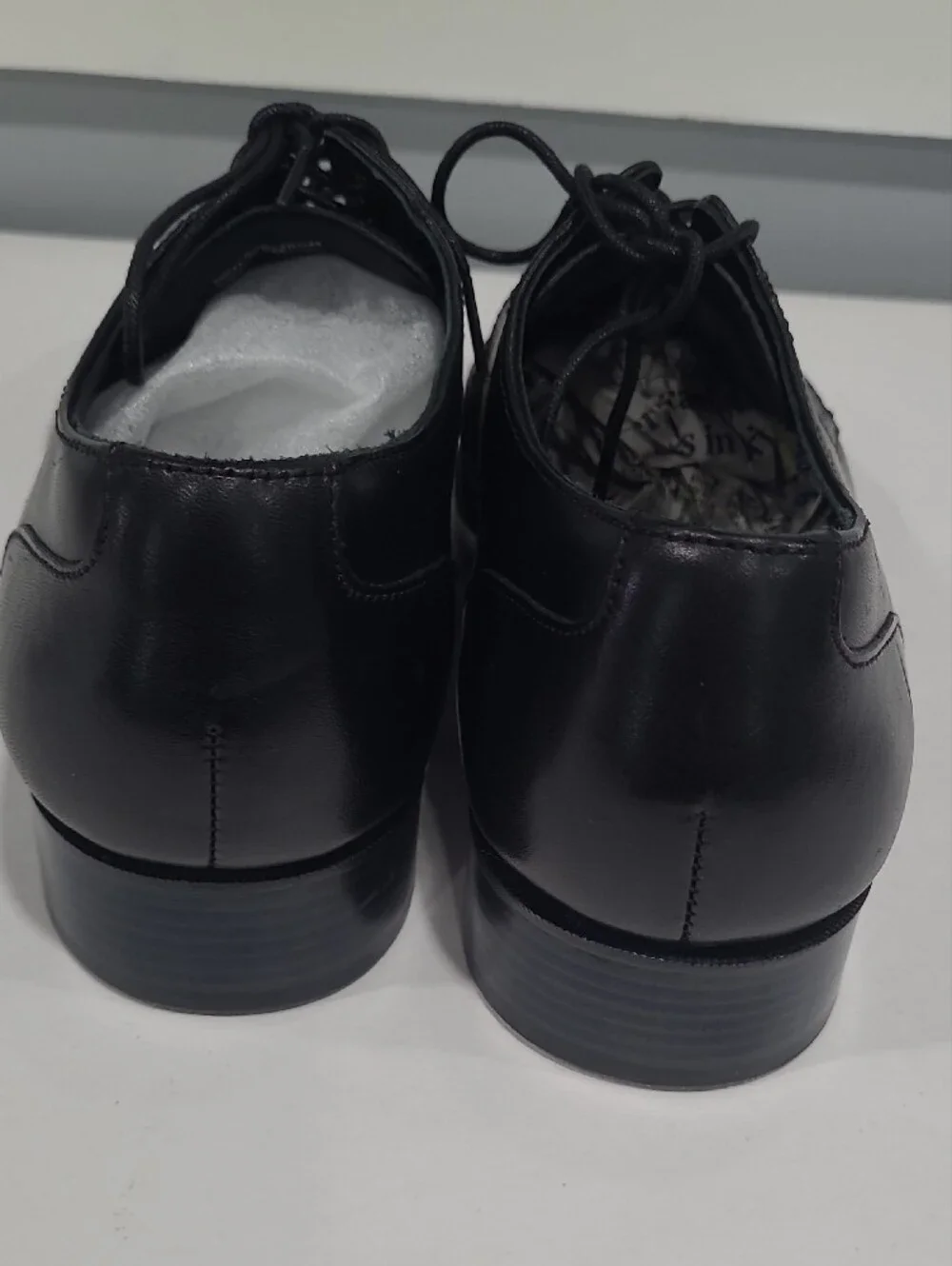 COLE HAAN Classic Black Men's GRAND OS Up Dress Shoes - Lace-Up Oxford 10.5M
